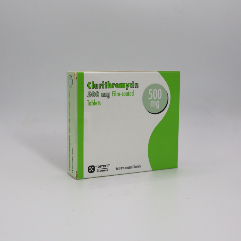 Clarithromycin 500mg tablets 14 per pack