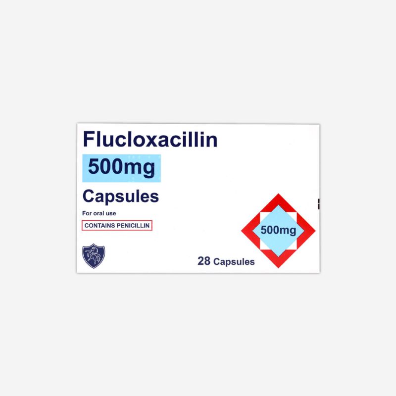 Flucloxacillin 500mg capsules