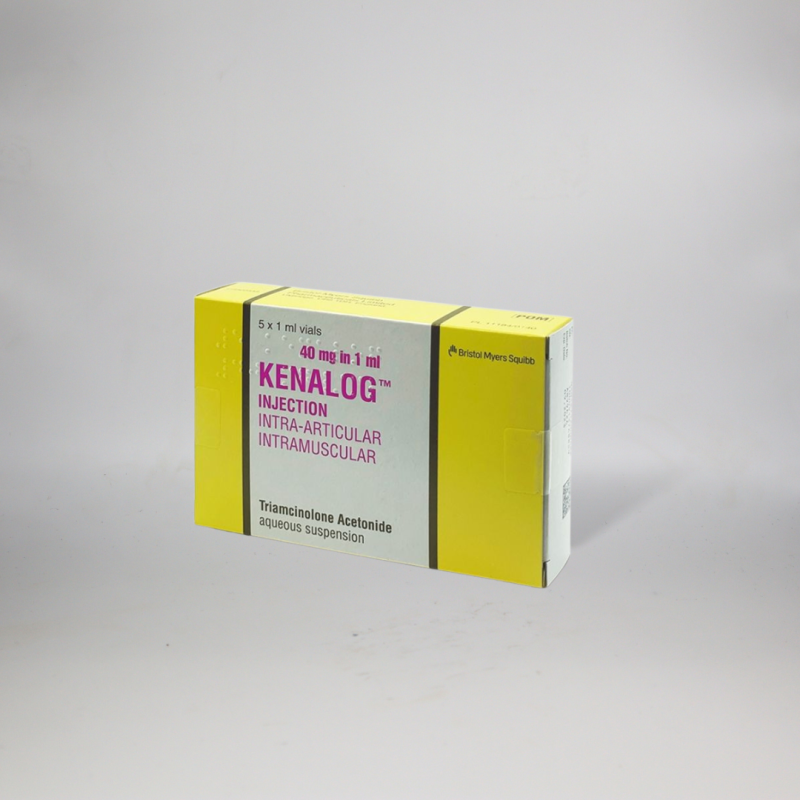 Kenalog Injection 40mg in 1ml (1x 1ml vial) - single ampoule